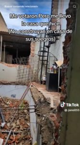 Lo Botaron Hombre Destruye Casa Que Construy En Terreno De Sus