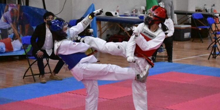 DEFINEN SELECCIÓN ESTATAL DE TAEKWONDO PARA ETAPA REGIONAL DE LOS JUEGOS NACIONALES CONADE 2022