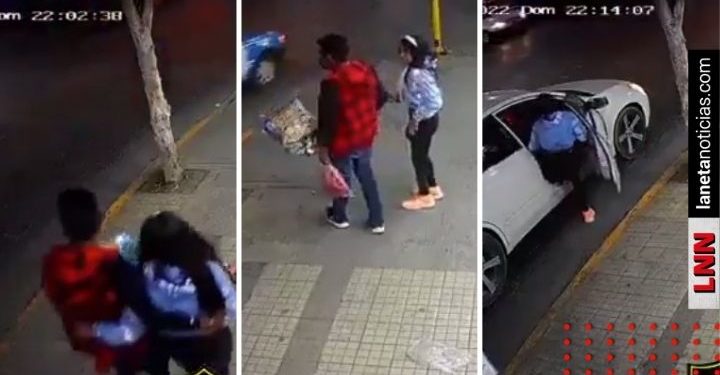 Traía carro: joven deja a pareja y se va con otro en pleno San Valentín (VIDEO)