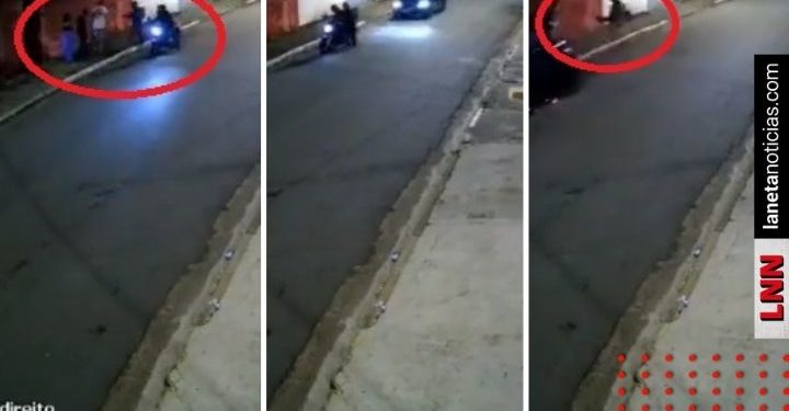 Video de justiciero que embiste a ladrones con auto