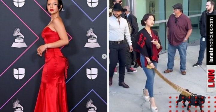 Critican a Ángela Aguilar por ser grosera con abuelito