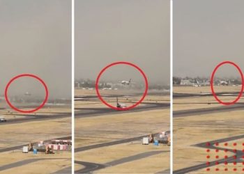 Captan cizalleo en el AICM; ¿en qué consiste? (VIDEO)