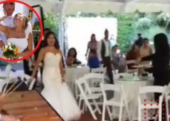 Padrino declara su amor a novia en plena boda; se viraliza