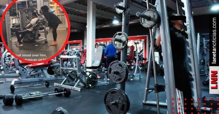 Descubre infidelidad de su novio en gimnasio (VIDEO)