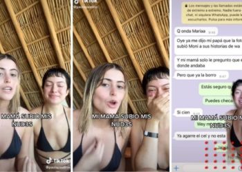 Envía foto en playa nudista y su mamá la comparte en Whats