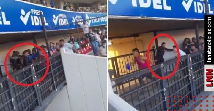 Guardia abre rejas a aficionados de Querétaro (VIDEO)