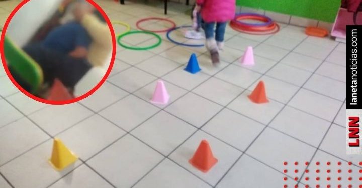 Exhiben a maestra que somete a alumno de kínder (VIDEO)