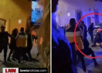 Patadas, arrastrones y macanazos: policías agreden a mujeres en San Miguel