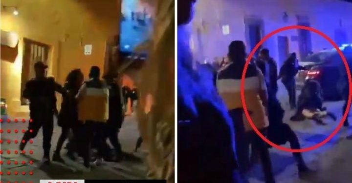 Patadas, arrastrones y macanazos: policías agreden a mujeres en San Miguel