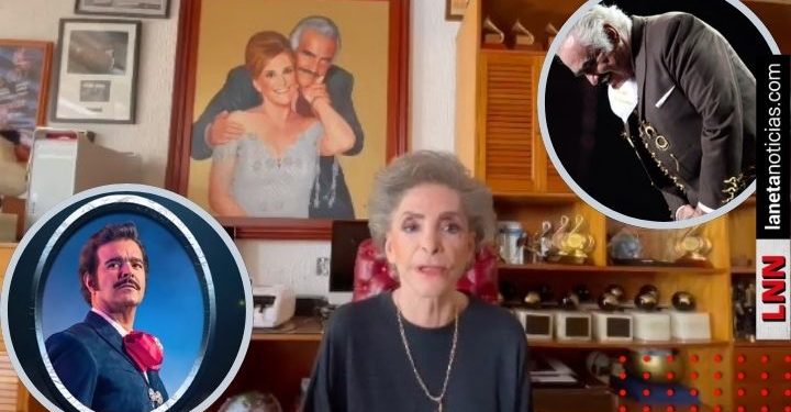 Doña Cuquita envía mensaje contra serie de Vicente Fernández