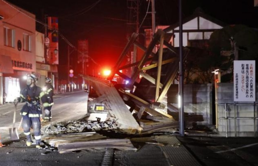 Difunden videos de terremoto en Japón de 7.3 grados