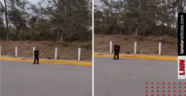 Comparten video de ¿un zombi caminando en Tamaulipas?