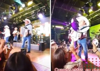 Exhiben acoso a Beto Zapata, vocalista de Grupo Pesado