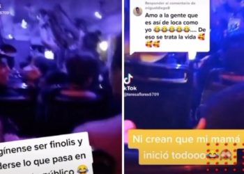 Pasajeros arman pachanga en transporte público (VIDEO)