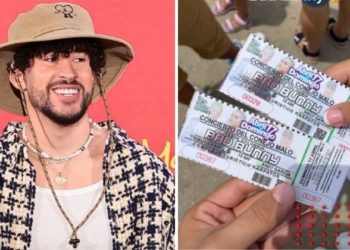 Acude a concierto de Bad Bunny, pero era un imitador