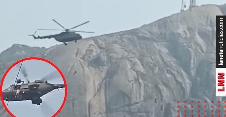 VIDEO FUERTE: hombre cae de helicóptero cuando era rescatado de teleférico