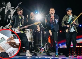 Señora billetiza: revelan cuánto dinero ganó Coldplay por conciertos en México