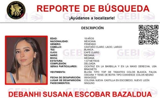 Debanhi Escobar: buscan a joven desaparecida en Escobedo