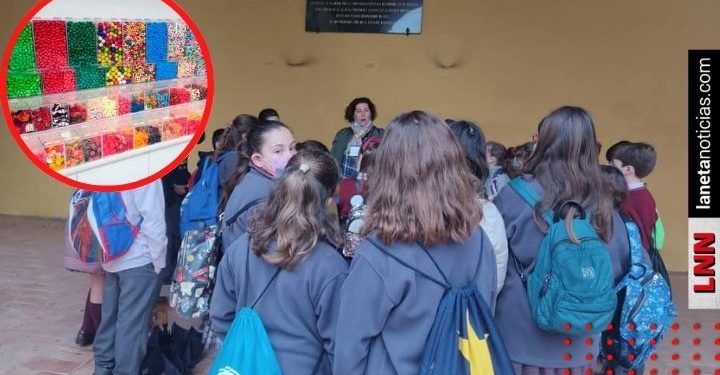 Maestros incautan dinero a niña de 9 años que vendía dulces