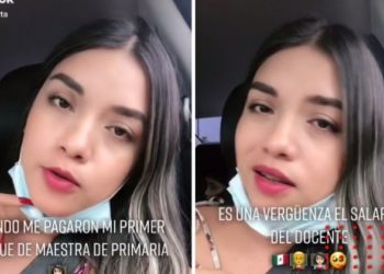 Maestra de primaria revela sueldo y video se viraliza
