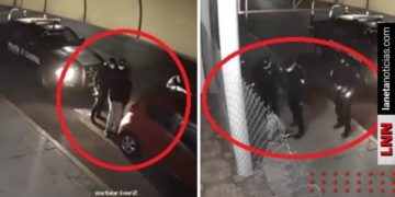 Denuncian a policías que golpean a conductor en Zinacantepec