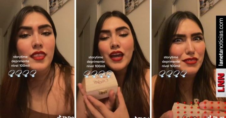 TikTok: joven presume anillos de compromiso que le dieron sus ex y se hace viral