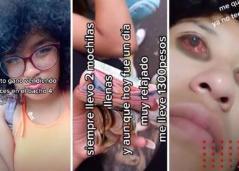 Joven presume ganancias vendiendo dulces en escuela; le retiran mercancía