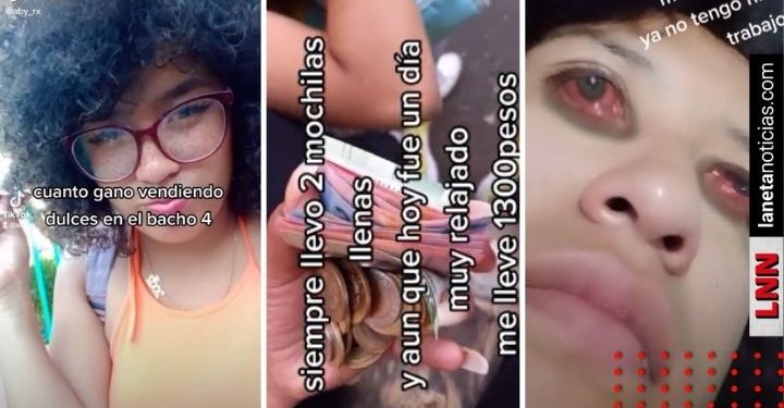 Joven presume ganancias vendiendo dulces en escuela; le retiran mercancía