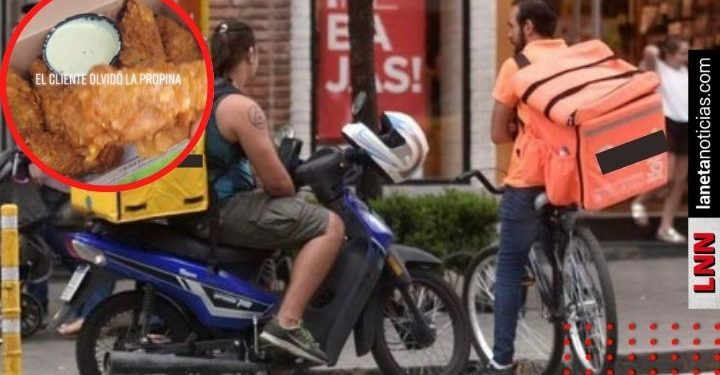 Repartidor se come pedido de cliente por no darle propina