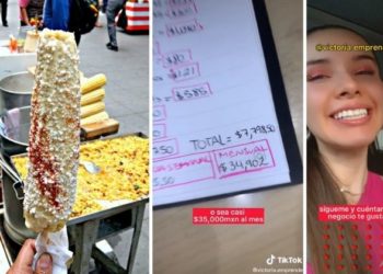 Vendedor de elotes gana más que un profesionista en México