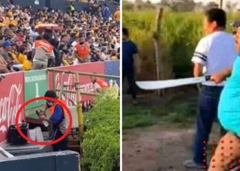 Video de vendedor que rebaja cerveza con agua en estadio