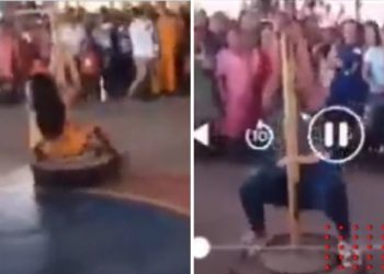 Alcalde realiza concurso de table dance en Día de las Madres