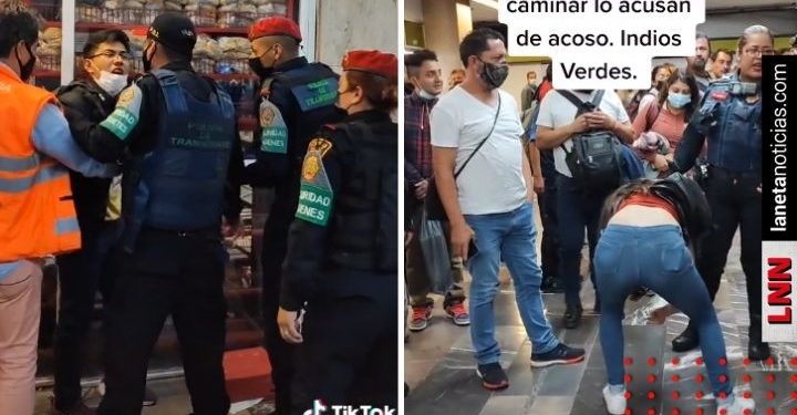 Ayuda a mujer y lo acusan de acoso en el Metro; denuncia agresión de policías