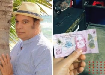 Lo estafan con billete falso de Juan Gabriel y se hace viral