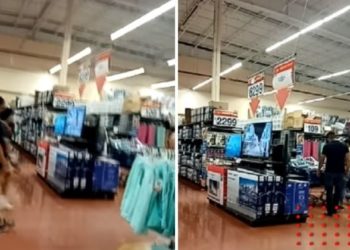 Usuaria capta momento en que suenan canciones ‘groseras’ en supermercado (VIDEO)