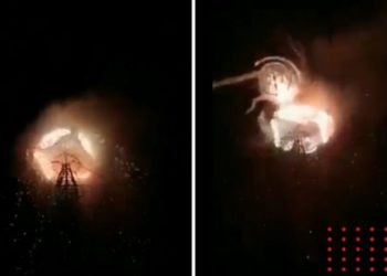 Castillo de pirotecnia cae sobre espectadores durante feria en Edomex (VIDEO)