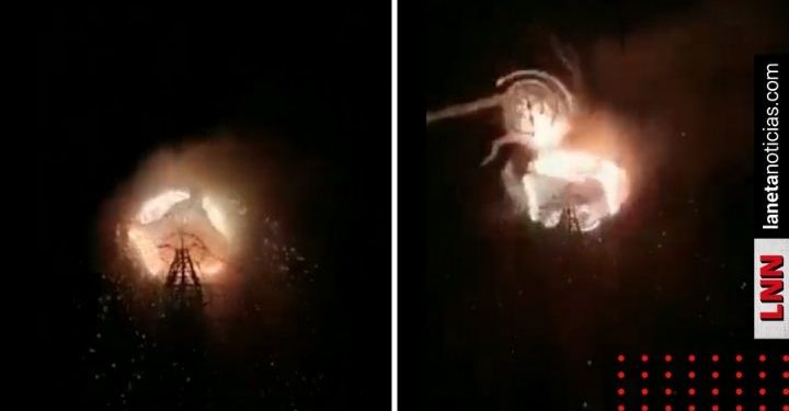 Castillo de pirotecnia cae sobre espectadores durante feria en Edomex (VIDEO)