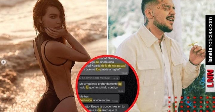 ‘¿No te va a llegar algo de dinero?’: Christian Nodal filtra mensajes de Belinda