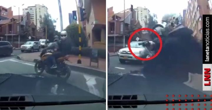 Pobre Brayan: conductor de BMW atropella a asaltantes luego de que le robaran