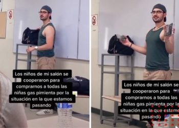 Baja California: estudiantes se cooperan para comprar gas pimienta a compañeras