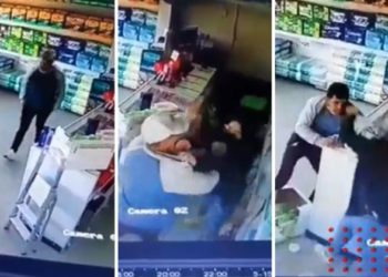 Difunden video de empleada de tienda que da paliza a ladrón