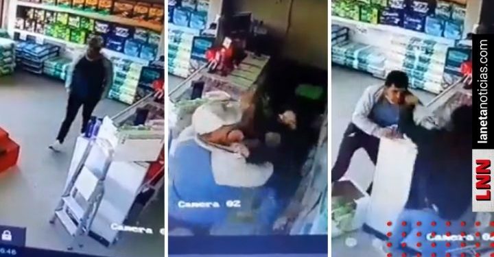 Difunden video de empleada de tienda que da paliza a ladrón