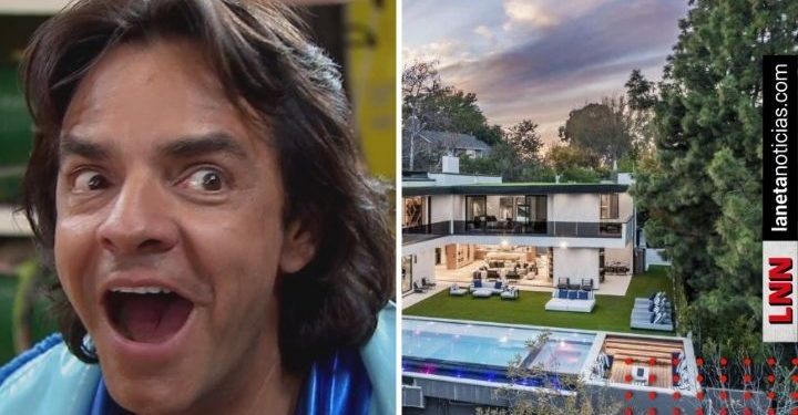 Así es la mansión de 14 millones de dólares que Eugenio Derbez compró en EU