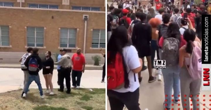 Papá golpea a estudiantes que hacían bullying a sus hijos