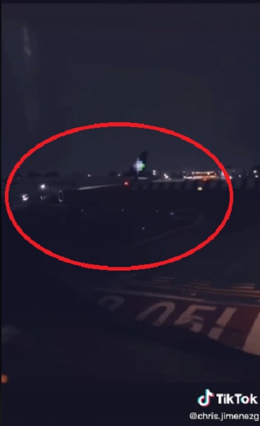 Difunden video de incidente entre dos aviones en el AICM