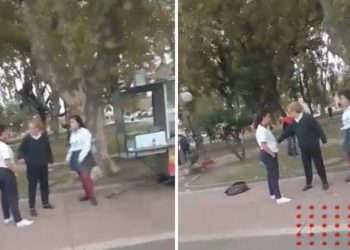 Maestra termina pelea de alumnas a cachetadas (VIDEO)