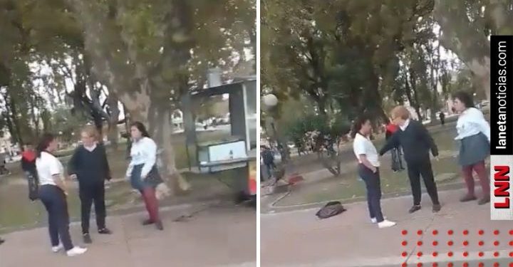 Maestra termina pelea de alumnas a cachetadas (VIDEO)