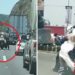 Motociclista rescata y lleva a novia a su boda (VIDEO)