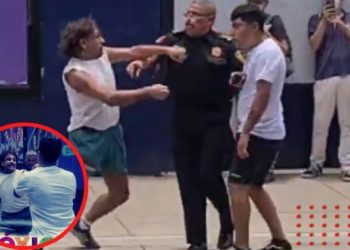 Difunden VIDEO de pelea entre alumno y maestro de la ESIME