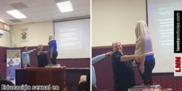 Profesor enseña a poner un condón y video se hace viral